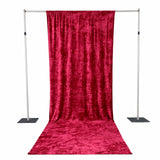 Red velvet backdrop and floor for photography or events