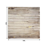 8ftx8ft Natural Vintage Wood Panels Print Vinyl Photography Backdrop, Photo Shoot Background