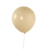 Set of 95 White Beige Biodegradable Balloon Arch Kit, Extra Strong Eco-friendly Latex