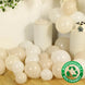 Set of 95 White Beige Biodegradable Balloon Arch Kit, Extra Strong Eco-friendly Latex