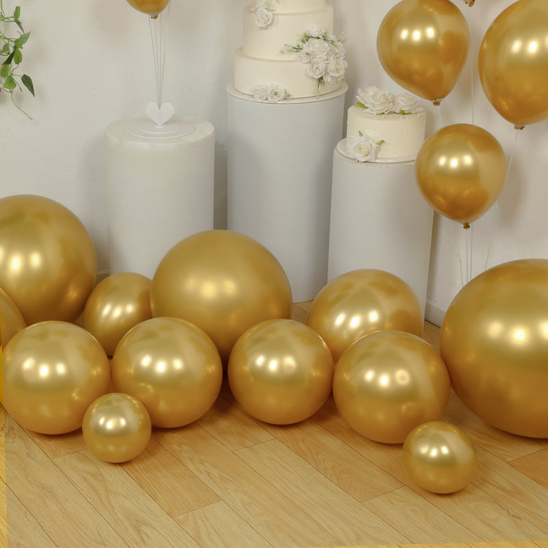 Gold Latex Balloons