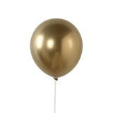 50 Pack Chrome Champagne Biodegradable Latex Balloons 12", Thick Eco Friendly#whtbkgd