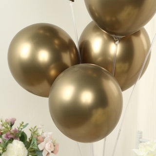 <h3 style="margin-left:0px;"><strong>Long-Lasting Chrome Latex Balloons</strong>