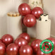 50 Pack Chrome Pink Biodegradable Latex Balloons 12inch, Thick Eco Friendly Metallic Party Balloons