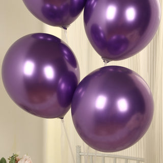 <h3 style="margin-left:0px;"><strong>Long-Lasting Chrome Latex Balloons</strong>