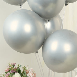 <h3 style="margin-left:0px;"><strong>Long-Lasting Chrome Latex Balloons</strong>