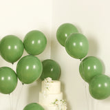 50 Pack Matte Pastel Dusty Sage Green Biodegradable Balloons 12inch, Round Eco-friendly