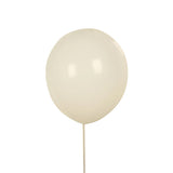 50 Pack Matte Pastel Off White Biodegradable Balloons 12inch, Round Eco-friendly#whtbkgd