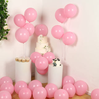 <span style="background-color:transparent;color:#000000;">Eco-Friendly Matte Pastel Pink Biodegradable Balloons</span>