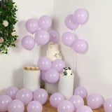 50 Pack Matte Pastel Purple Biodegradable Balloons 12inch, Round Eco-friendly