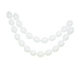 White balloon garland decoration for parties #whtbkgd