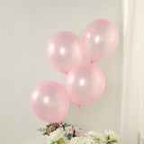 50 Pack Blush Biodegradable Balloons, Thickened Extra Strong Eco-friendly Latex Helium