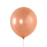 50 Pack Rose Gold Biodegradable Balloons, 12 Thickened Extra Strong Eco-friendly Latex#whtbkgd