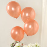 50 Pack Rose Gold Biodegradable Balloons, 12 Thickened Extra Strong Eco-friendly Latex