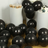 50 Pack Black Biodegradable Balloons, 12Thickened Extra Strong Eco-friendly Latex