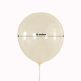 50 Pack Clear Biodegradable Balloons, Thickened Extra Strong Eco-friendly Latex