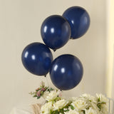 50 Pack Navy Blue Biodegradable Balloons, 12inch Thickened Extra Strong Eco-friendly Latex Helium