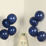 50 Pack Navy Blue Biodegradable Balloons, 12inch Thickened Extra Strong Eco-friendly Latex Helium