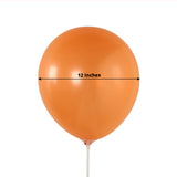 50 Pack Orange Biodegradable Balloons, Thickened Extra Strong Eco-friendly Latex Helium