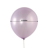 50 Pack Purple Biodegradable Balloons, Thickened Extra Strong Eco-friendly Latex Helium