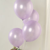 50 Pack Purple Biodegradable Balloons, Thickened Extra Strong Eco-friendly Latex Helium