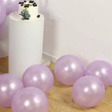 50 Pack Purple Biodegradable Balloons, Thickened Extra Strong Eco-friendly Latex Helium