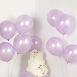 50 Pack Purple Biodegradable Balloons, Thickened Extra Strong Eco-friendly Latex Helium