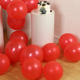 50 Pack Red Biodegradable Balloons, Thickened Extra Strong Eco-friendly Latex Helium