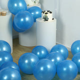 50 Pack Royal Blue Biodegradable Balloons, 12 Thickened Extra Strong Eco-friendly Latex