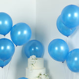 50 Pack Royal Blue Biodegradable Balloons, 12 Thickened Extra Strong Eco-friendly Latex