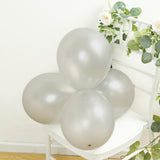 50 Pack White Biodegradable Balloons, 12 Thickened Extra Strong Eco-friendly Latex Helium