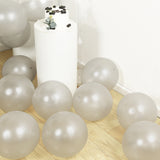 50 Pack White Biodegradable Balloons, 12 Thickened Extra Strong Eco-friendly Latex Helium