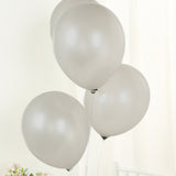 50 Pack White Biodegradable Balloons, 12 Thickened Extra Strong Eco-friendly Latex Helium