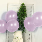 10 Pack Lavender Lilac Biodegradable Balloons, 18" Thickened Extra Strong Eco-friendly Latex