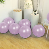 10 Pack Lavender Lilac Biodegradable Balloons, 18" Thickened Extra Strong Eco-friendly Latex