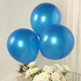 10 Pack Royal Blue Biodegradable Balloons, 18" Thickened Extra Strong Eco-friendly Latex Helium