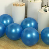 10 Pack Royal Blue Biodegradable Balloons, 18" Thickened Extra Strong Eco-friendly Latex Helium