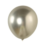 10 Pack Silver Biodegradable Balloons, 18" Thickened Extra Strong Eco-friendly Latex#whtbkgd