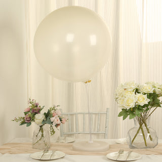 <h3 style="margin-left:0px;"><strong>Radiant Pearl Clear Biodegradable Balloons</strong>