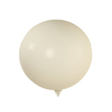 5 Pack Large Off White Biodegradable Balloons, 36" Thickened Extra Strong Eco-friendly Latex#whtbkgd