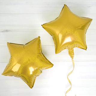 Shimmering Gold Star Balloons for Stunning Event Decor