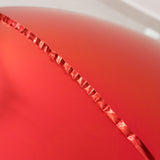 4-Pack 32inch Metallic Red Sphere Balloons, Orbz Mylar Balloons Helium