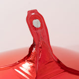 4-Pack 32inch Metallic Red Sphere Balloons, Orbz Mylar Balloons Helium