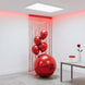 4-Pack Metallic Red Sphere Balloons, 39" Orbz Mylar Balloons Helium or Air-Filled Party Supplies