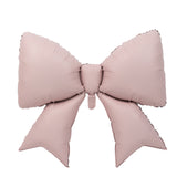 Pink inflatable bow-shaped pillow #whtbkgd