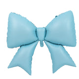 Blue balloon bow decoration #whtbkgd