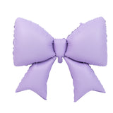 Purple inflatable bow decoration #whtbkgd