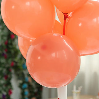 Add a Touch of Elegance with Pastel Coral Party Balloons