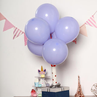 Elevate Your Event Decor with 10" Matte Pastel Periwinkle Balloons