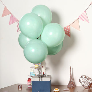 Add a Touch of Elegance with 12" Matte Pastel Turquoise Balloons